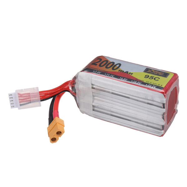 ZOP POWER 14.8V 2000mAh 95C 4S LiPo Battery XT60 Plug for RC Drone - Image 7