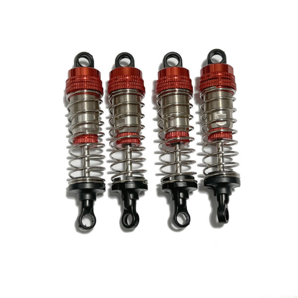 4PCS Upgraded Oil Filled Shocks Absorber Damper for Wrangler MNRC MN128 1/12 RC Cars Vehicles Models Spare Parts - Image 2