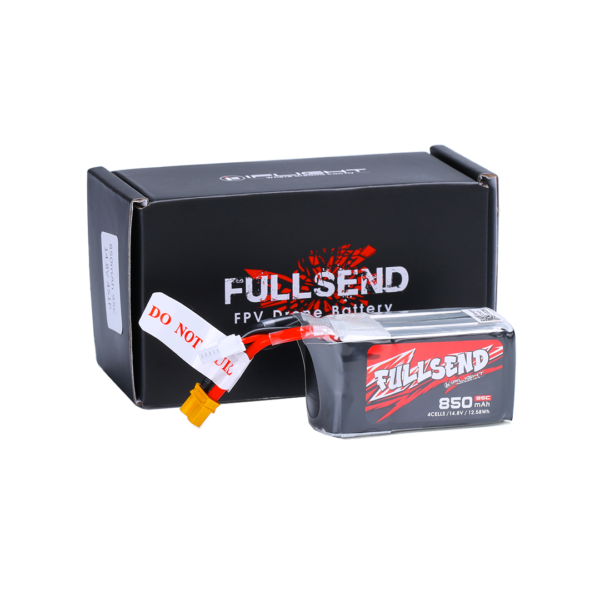 iFlight FULLSEND 14.8V 850mAh 95C 4S Lipo Battery XT30 Plug 97g For GEPRC Cinelog25 iFlight IH3 DJI O3 FPV Racing BabyAPE II RC Drone - Image 3