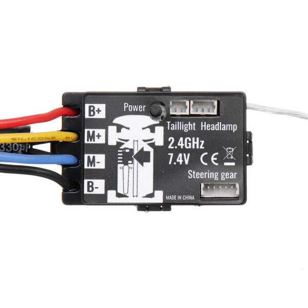 SG 1603 1604 UDIRC 1601 RC Car 2.4G 40A Brushed ESC Board w/ Gyro 1603-011 Vehicles Model Parts - Image 1