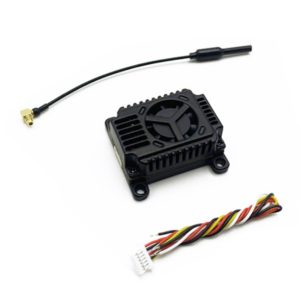 5.8G 25mW/200mW/800mW/1000mW/1600mW  5 Power Levels High Power VTX Camera with Fan MMCX RP-SMA Wireless Image Transmission for PFV RC Drones - Image 3