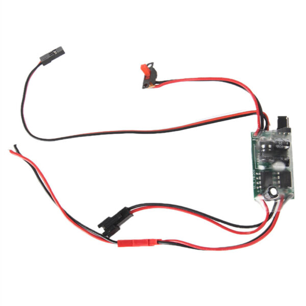 15A Brushed ESC Speed Controller for WPL C14 C24 B24 B36 1/16 RC Cars Vehicles Models Upgraded Spare Parts - Image 2