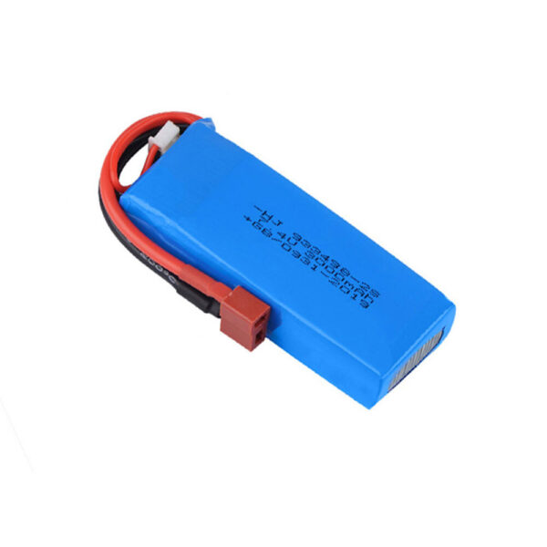 7.4V 3000MAH 25C 2S Universal Large Capacity Liop Battery for WLtoys 144001 RC Car - Image 3