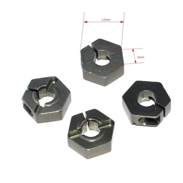 ZD Racing Aluminum 12mm Hexagonal Adapter 7188 For LRP HSP HPI FS Wltoys Off-road Truck Rc Car Parts - Image 3