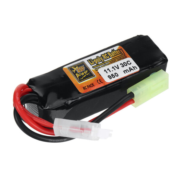 ZOP Power 3S 11.1V 950mAh 30C LiPo Battery T Plug for RC Car Airplane Helicopter FPV Racing Drone - Image 1