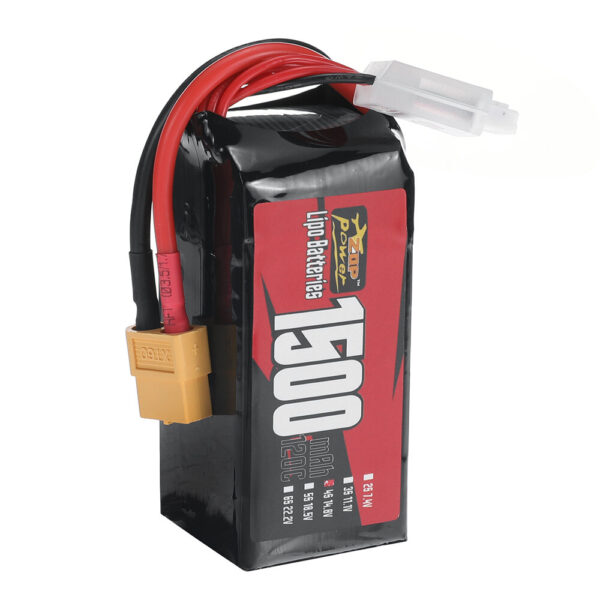 ZOP Power 4S 14.8V 1500mAh 120C 22.2Wh LiPo Battery XT60 Plug for RC Drone - Image 5