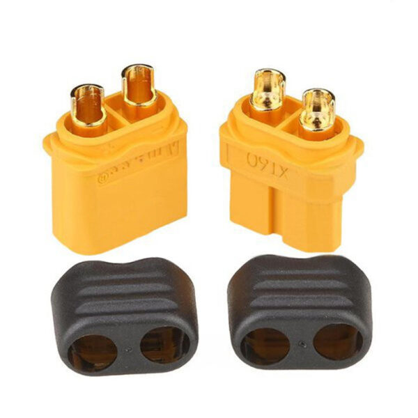 20 Pairs Amass XT60+ Plug Male & Female Connectors With Sheath Housing - Image 1