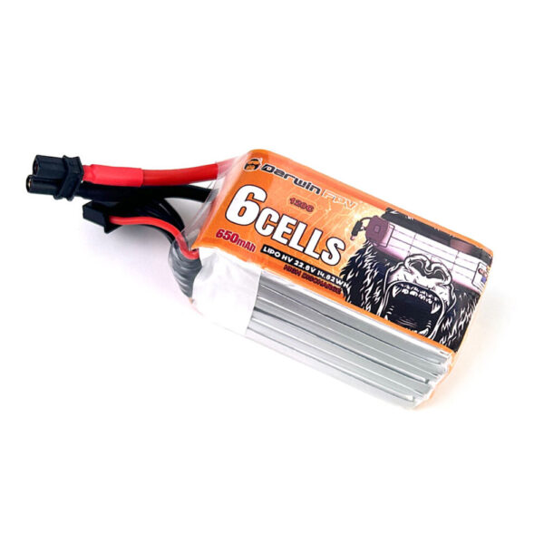 DarwinFPV 22.8V 650mAh 120C 6S LiPo Battery XT30 Plug for Darwinfpv BabyApe  6S RC Drone FPV - Image 3