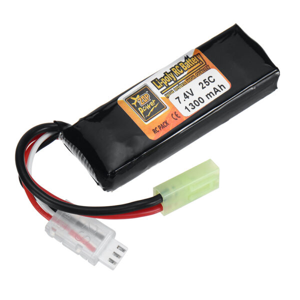 ZOP Power 2S 7.4V 1300mAh 25C LiPo Battery T Plug for RC Car Airplane Helicopter - Image 2