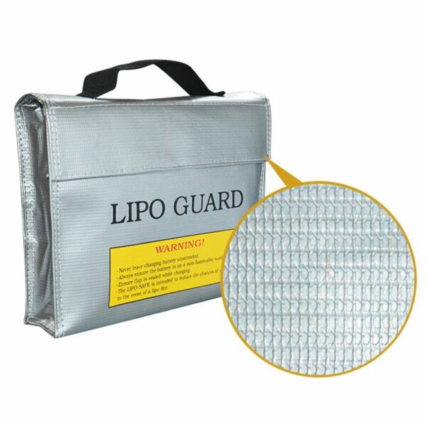 240*180*64mm Multifunctional Fire Retardant Explosion-proof Bag Battery Safety Bag for Lipo Battery Charger - Image 2