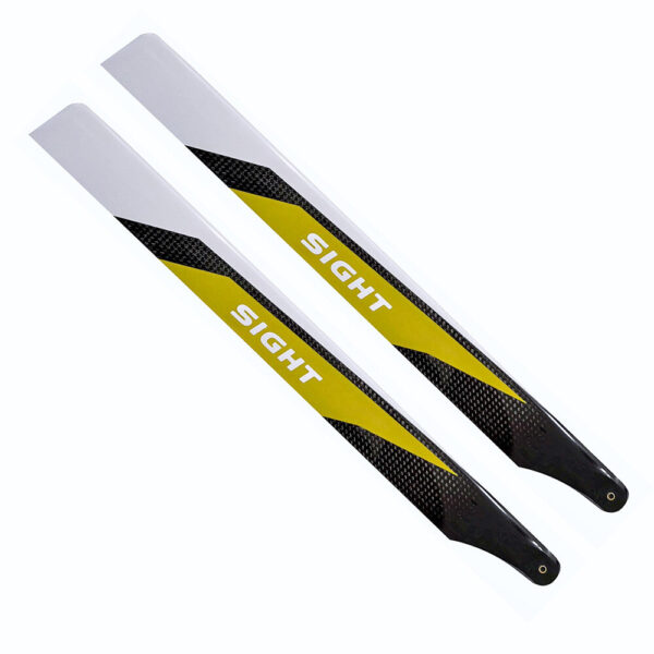 SIGHT 325mm /360mm /380mm /550mm /600mm RC Helicopter Spart Parts Carbon Fiber Propeller Main Blade - Image 5