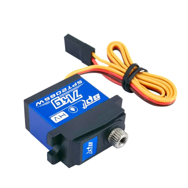 SPT2065W 180 7KG Waterproof 25T Metal Gear Micro Servo For 1:10 RC Car - Image 1