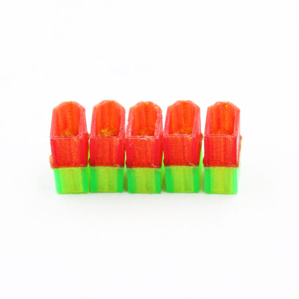 5Pcs QY3D TPU AMASS XT60 Plug Connector Protective Case Cover for RC FPV Racing Drone Lipo Battery Spare Part - Image 1