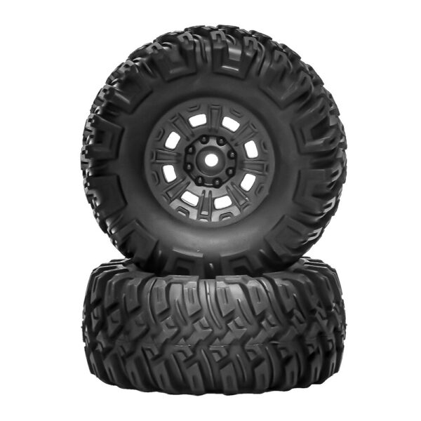 1/10 RC Car Upgraded Monster Rock Crawler Climbing Truck Tires Wheel Rims Wltoys MJX SCY Off-Road Vehicles Models Parts Accessories - Image 3