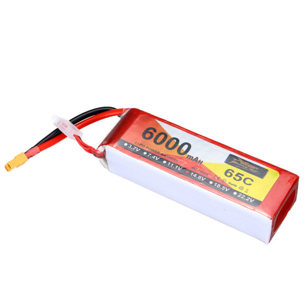 ZOP Power 14.8V 6000mAh 65C 4S  LiPo Battery XT60 Plug for RC Drone - Image 1