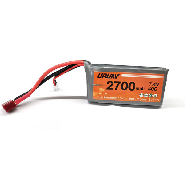 URUAV 7.4V 2700MAH 40C Lipo Battery T Plug For Wltoys 12427 12428 12423 Feiyue FY03 FY01 FY02 FY08 RC Car Parts - Image 4