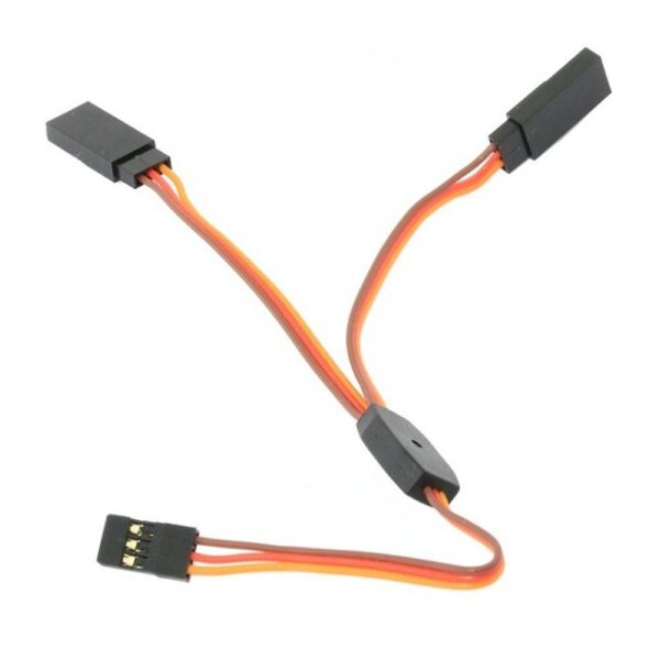 10PCS Amass 15cm Y Servo Cable Lead Splitter For JR Spektrum HITEC - Image 1