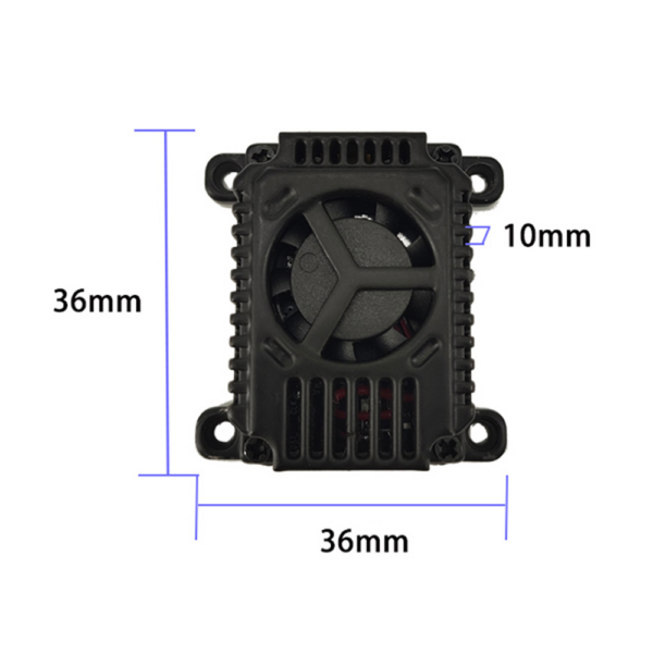 5.8G 25mW/200mW/800mW/1000mW/1600mW  5 Power Levels High Power VTX Camera with Fan MMCX RP-SMA Wireless Image Transmission for PFV RC Drones - Image 4