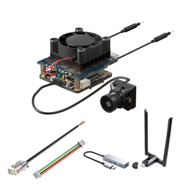 RunCam Wireless WiFiLink WiFiLink-G Digital HD FPV Transmitter Based on OpenIPC with 1080P FOV 160 FPV Camera for RC Drone - Image 1