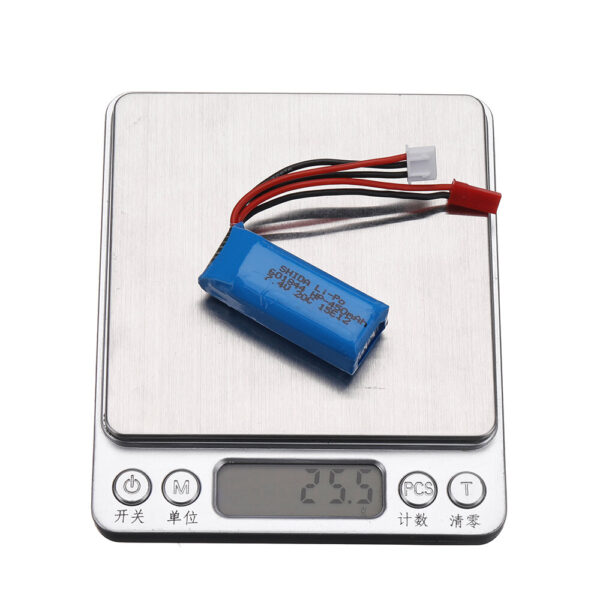 7.4V 450mAh 20C 2S LiPo Battery JST Plug for K989 K969 K979 1/28 RC Car - Image 7