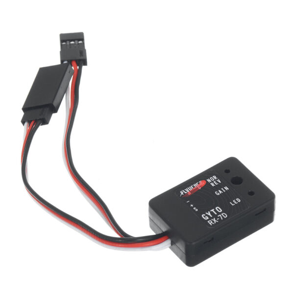 Flyueace RX-7D Gyro Gyroscope Support Digital/Analog Servos for RC Car Boat - Image 5