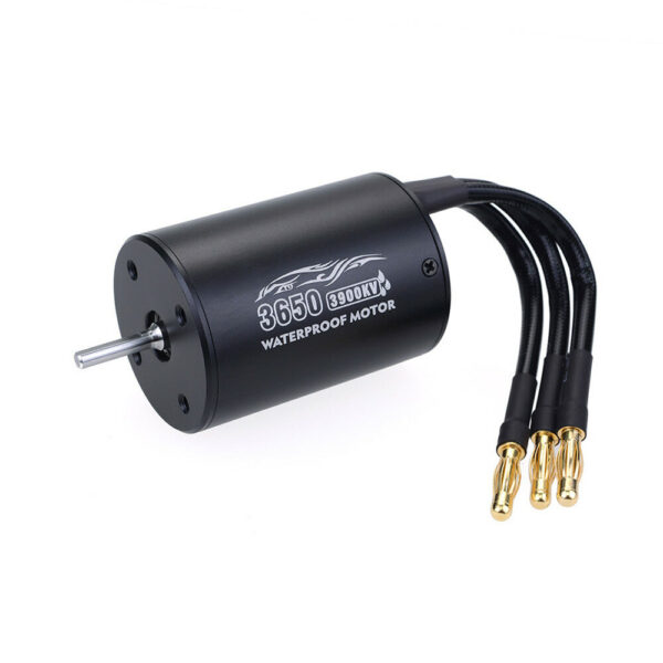 Surpass Hobby 3650 Waterproof 4Pole3.175mm Unsensed Brushless RC Car Motor+60A ESC For 1/8/10 Vehicle Models - Image 3