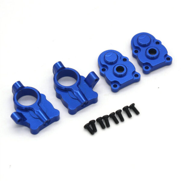 4PCS Upgraded Metal Steering Cup Gear Cover for FMS FCX24 1/24 RC Car POWER WAGON Vehicles Models Spare Parts - Image 4