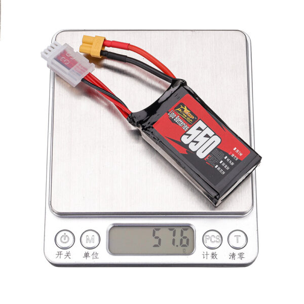 ZOP Power 3S 11.1V 550mAh 95C 6.105Wh LiPo Battery XT30 Plug for BETAFPV Pavo20 Pro RC FPV Racing Drone - Image 9