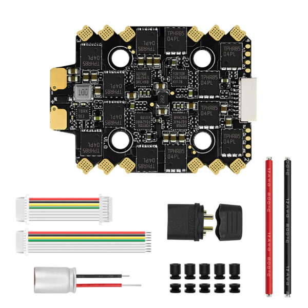 20x20mm SEQURE E70 G1 70A 2-8S BLHeli_32 128K 4In1 Brushless ESC for Freestyle RC FPV Racing Drone Racing - Image 5