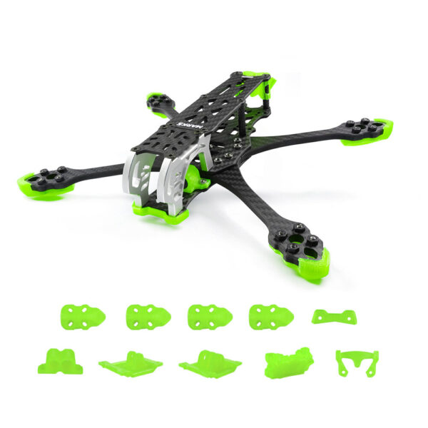 GEPRC GEP-MK5 225mm Wheelbase 5mm Arm Thickness Carbon Fiber X Type Frame Kit for Mark5 HD RC Drone FPV Racing - Image 7