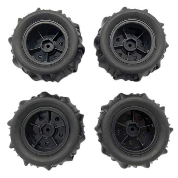 4PCS Upgraded Desert Tires Wheels for 1/12 1/14 1/16 MJX 16208 16209 16210 14209 14210 WLtoys 144001 144002 144010 124008 124018 124019 124016 124017 SCY Monster Truck RC Cars Vehicles Models Parts - Image 3