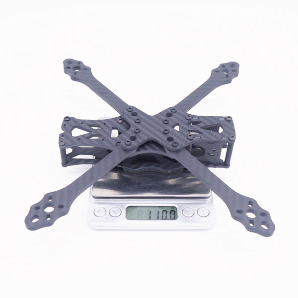 STEELE 5 220mm Wheelbase 5mm Arm Thickness Carbon Fiber X Type 5 Inch Freestyle Frame Kit Support Caddx Vista HD System for RC Drone FPV Racing - Image 9