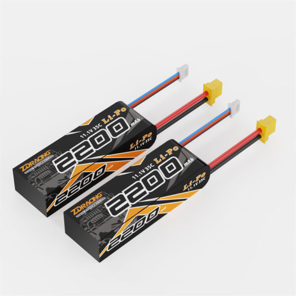 ZD Racing MT16 1/16 RC Car Parts 11.1V 2200mAh 35C 3S Lipo Battery XT60 Plug Vehicles Models Spare Accessories 16074 - Image 3