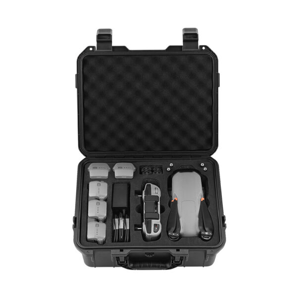 BRDRC Portable Waterproof Backpack Shoulder Storage Bag Carrying Box Case Suitcase High Capacity for DJI AIR 3 RC Drone - Image 9