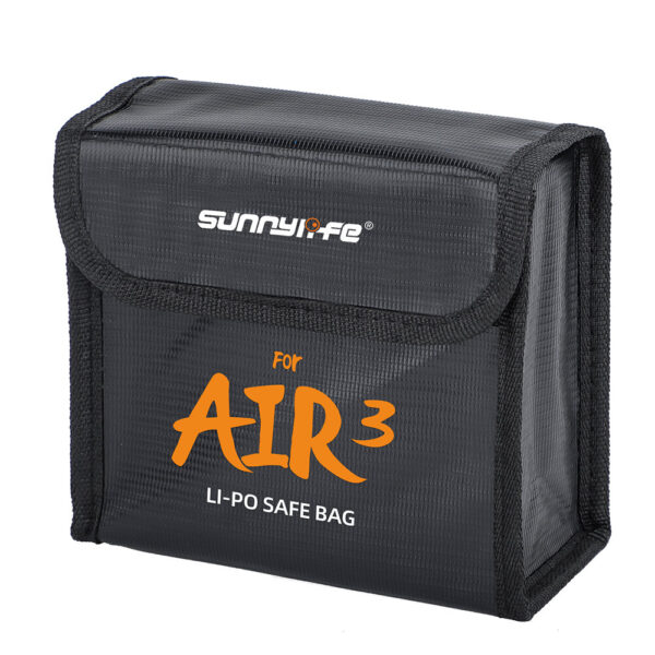 Sunnylife LiPo Lithium Battery Explosion-proof Storage Safety Protective Bag Case for DJI AIR 3 RC Drone Quadcopter - Image 4