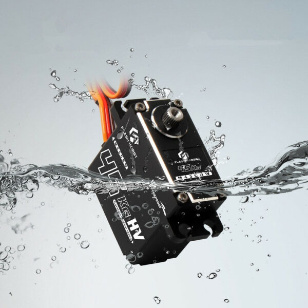 FLASH HOBBY M45CHW 45KG Torque Metal Gear Coreless Waterproof Digital Servo - Image 5