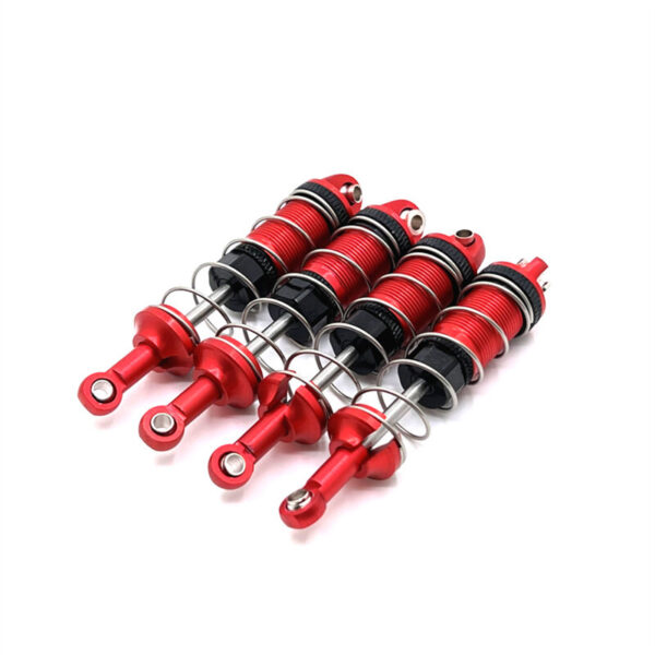 4pcs Metal Upgraded Oil Shock Absorber For MJX 16207 16208 16209 16210 H6 RC Car Parts - Image 1