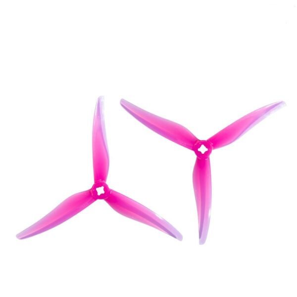 2 Pairs GEMFAN Hurricane Durable 3-Blade SL5125 5.1Inch Propeller Compatible with T-Mount toothpick Hyperbola 2004 motor - Image 4