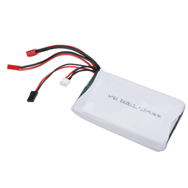 7.4V 5500mAh 8C 2S Lipo Battery with T/Tamiya/Futaba/JST Connector For LOSI 5IVE-T 1/5 RC Car Remote Control Vehicle Truck - Image 2