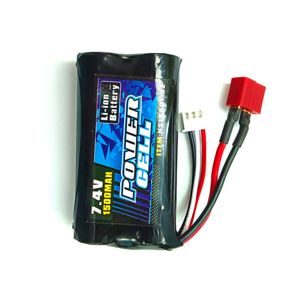 HS 18431 18432 1/18 RC Car Parts 7.4v 1500mAh 2S T Plug Li-ion Battery Vehicles Models Spare Accessories 18401-32 - Image 4