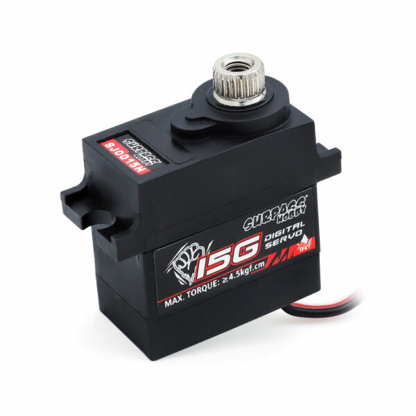 SURPASS-HOBBY SJ0015H High Pressure SJ0015M Low Pressure 15G Waterproof Servo for Fixed Wing RC Helicopter Robot - Image 2