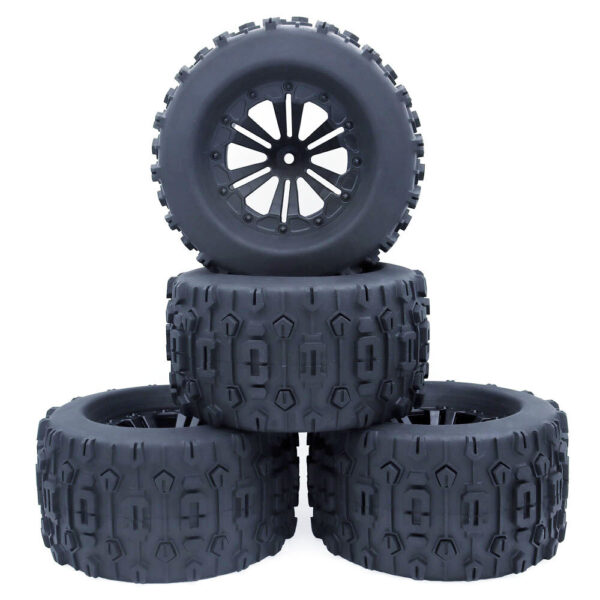 4PCS ZD Racing 1/10 Truck Universal Wheel Tire for HPI HSP Savage XS TM Flux RC Car Parts - Image 2