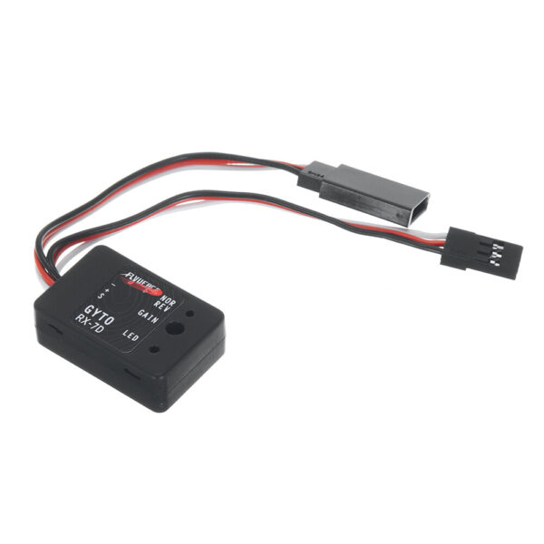 Flyueace RX-7D Gyro Gyroscope Support Digital/Analog Servos for RC Car Boat - Image 6