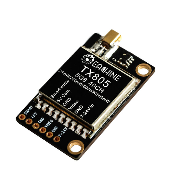 Eachine TX805 5.8G 40CH 25/200/600/800mW FPV Transmitter TX LED Display Support OSD/Pitmode/Smart Audio - Image 1