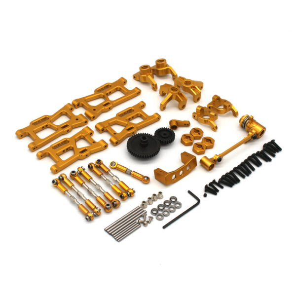 Upgraded Metal Parts Set for Wltoys 144001 144010 144002 124017 124019 1/12 1/14 RC Car Vehicles Model Spare Accessories - Image 4