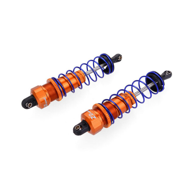 2PCS ZD Racing 7359 Alloy Oil Filled Rear Shock Damper Absorber for 1/10 HSP Redcat Hongnor LRP HPI Hobao - Image 1