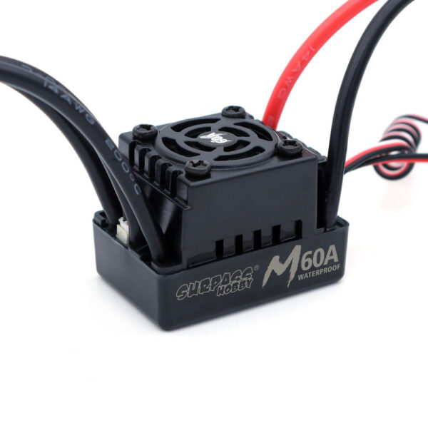 SURPASS-HOBBY M35A/M45A/M60A Waterproof Brushless ESC RTR Version Standard ESC For 1/10 1/14 1/16 RC Car Parts - Image 1