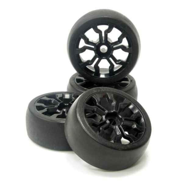 4pcs HBX 2188A 2195 1/18 4WD RC Car Wheel Tire Black 88172 Glod 88173 Parts - Image 1