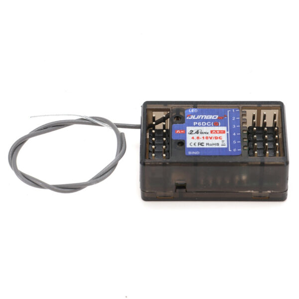 DumboRC P6DC(G) 2.4GHz 6CH RC Receiver for X4 X5 X6 RC Radio Transmitter - Image 2