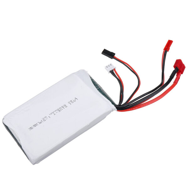 7.4V 5500mAh 8C 2S Lipo Battery with T/Tamiya/Futaba/JST Connector For LOSI 5IVE-T 1/5 RC Car Remote Control Vehicle Truck - Image 5